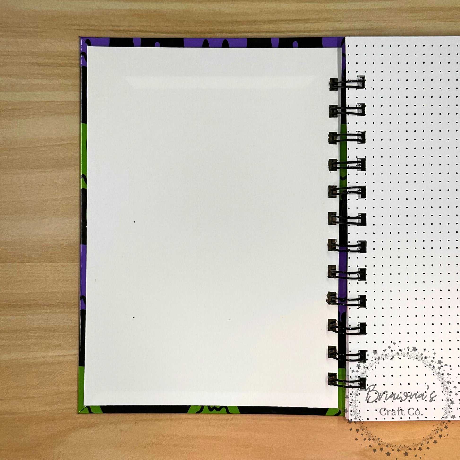 5"X7" Bullet Journal, Spiral Notebook for journaling - 50 sheets 100 usable pages/75 sheets 150 usable pages & vibrantly designed hardcover